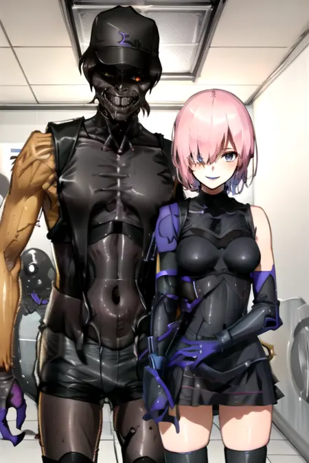 SCP-106 x Mash Kyrielight (SCP x Fate/Grand Order)