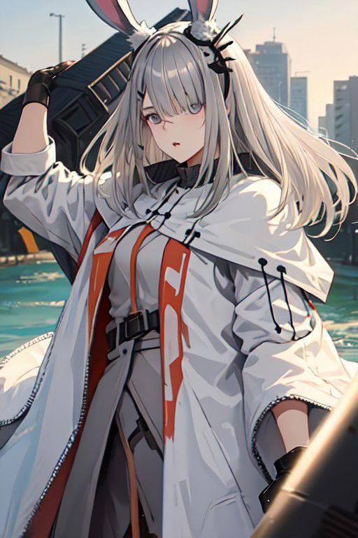 Frostnova (Arknights) 霜星 明日方舟 image by TK31