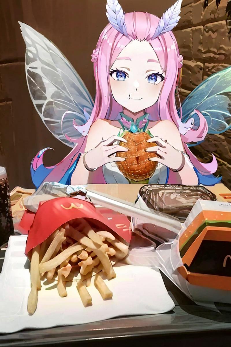 McDate with 2D Waifu (Concept) (McDonald's Date) image by CitronLegacy