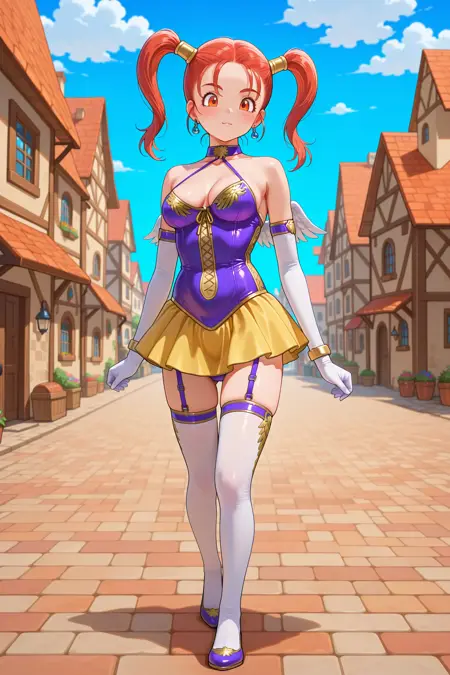 Divine bustier(しんぴのビスチェ) - DQ Style Outfit illustrious