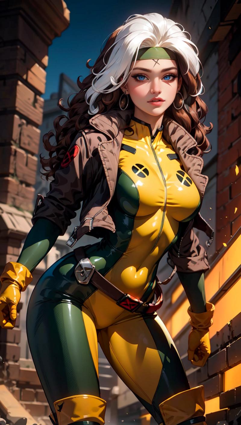 Rogue | X-Men Animated Series (cartoon character) | ownwaifu image by ownwaifu