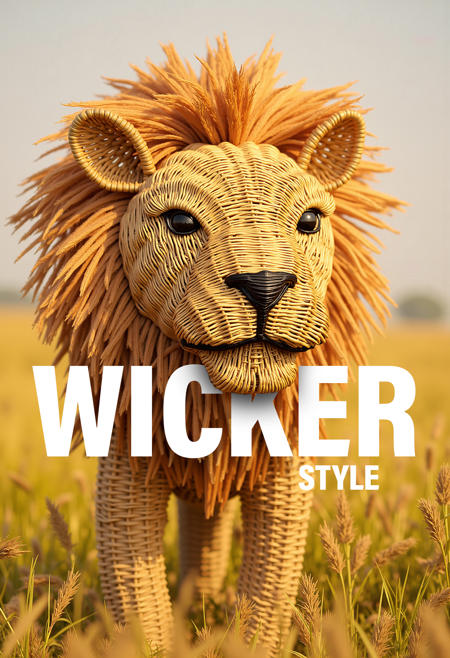 Wicker Style [FLUX & SDXL] FLUX - V1