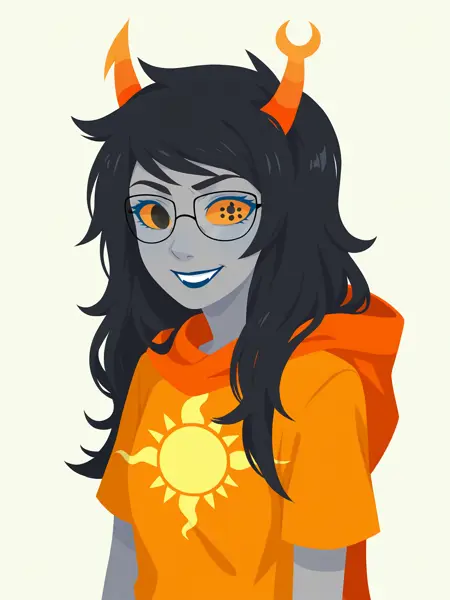 Vriska Serket (Homestuck) - Variant canon outfits