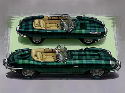 Plaids - Navy/Green, Red/Black image by Panache