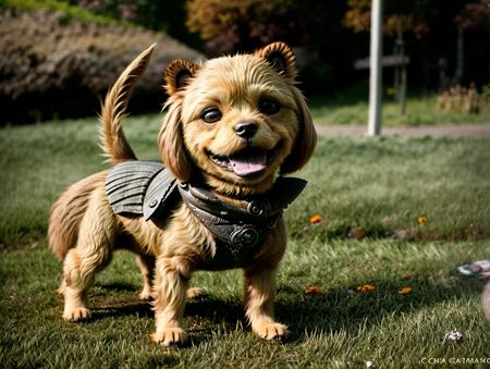 photography, concept art, digital artwork, intricate detail, masterpiece, cinematic real life photo,nbc, a (cute dog:1.5) running on the grass, dramatic lighting  <lora:nbxmas-08:1>, cinestill 50d, 35mm photograph, film, professional, 8k, highly detailed