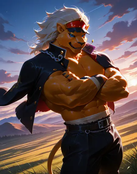 Bancholeomon (Digimon) (Illustrious) (AD)