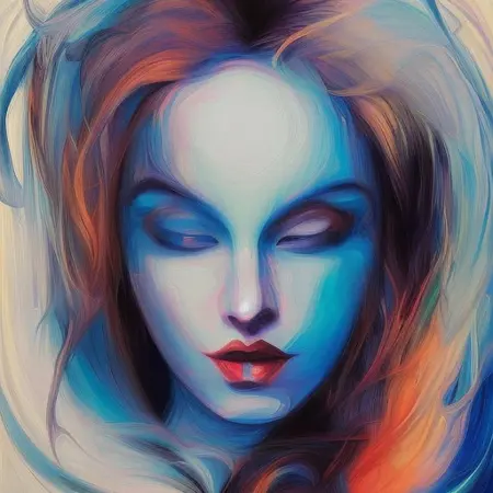 Abstract Swirl Diffusion