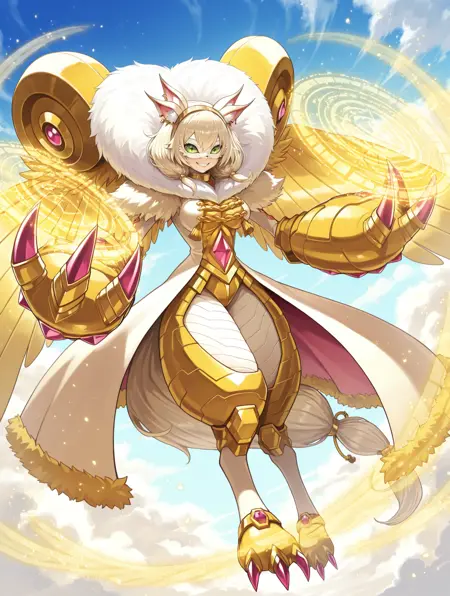 Digimon - Rasielmon (ラジエルモン) illusXL