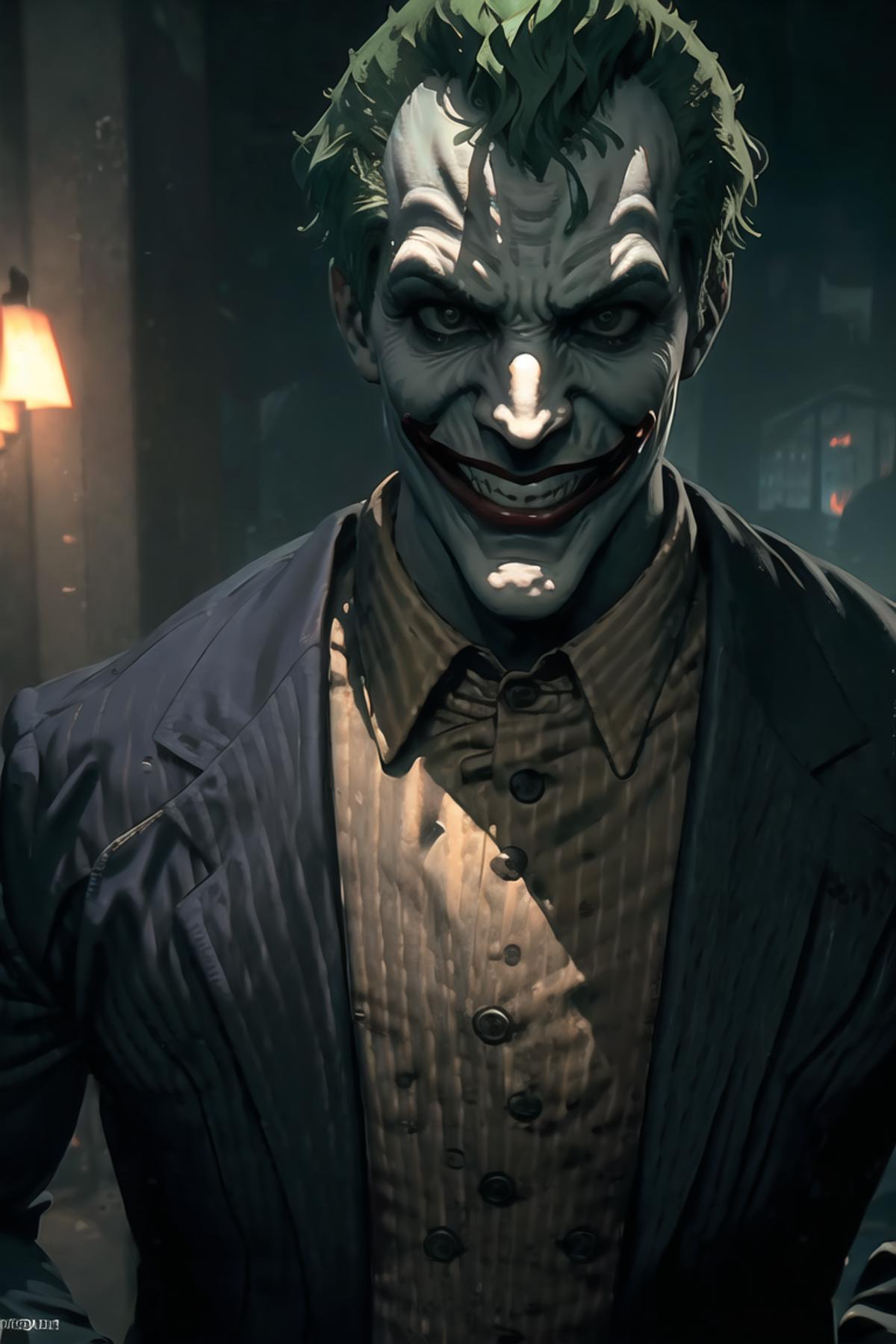 Joker Arkhamverse Lora 76mb V1 Stable Diffusion Lora Civitai