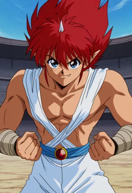 Jin from YuYu Hakusho