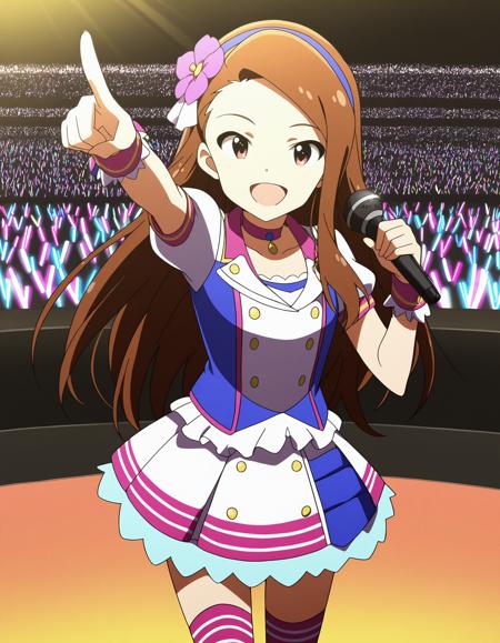 Iori Minase (The iDOLM@STER 2011 anime art style) Illustrious