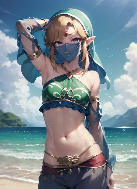 Link Gerudo set | The Legend of Zelda