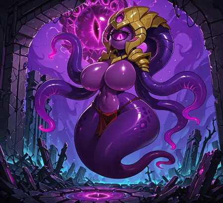 Semi-Anthro Vel'koz NSFW