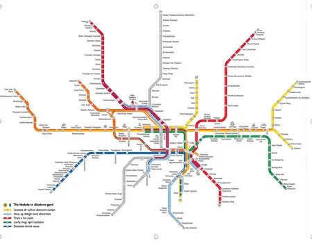 Subway Map LoRA [Flux/SDXL]
