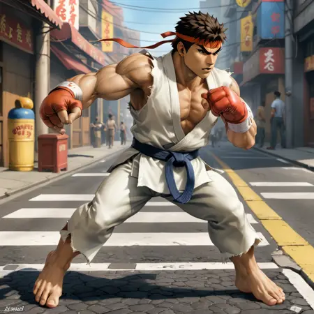 Ryu Street FIghter XL