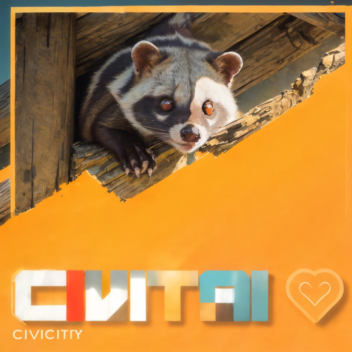 CivitAI Mascot / Logo generator (Civet) image by getphat