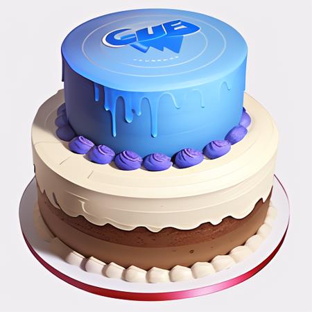 game icon institute,game icon,(The image is an Cake), (blue), still life, game icon, official art, well-structured, HD, 2d, game item icon, future style, (white background). <lora:liwu:1>