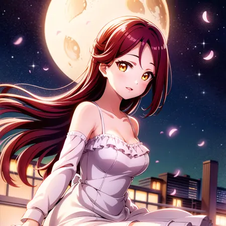 【Lovelive!】Sakurauchi Riko Charecter LoRA(櫻内·梨子人物模組)