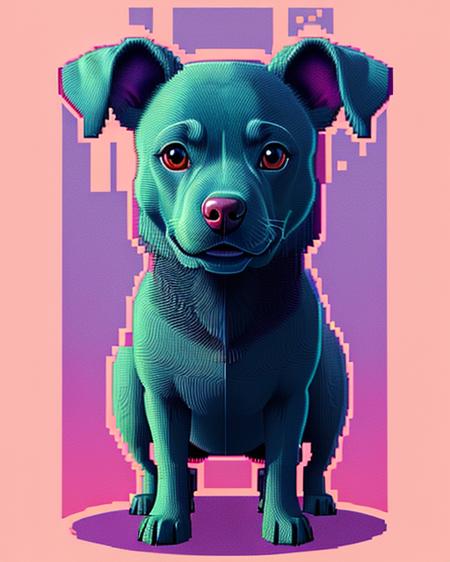 best quality,masterpiece,highly detailed,ultra-detailed,   <lora:neg4all_bdsqlsz_V3.5:-1> <lora:80Style_last:2> 80s Illustration Style
1 dog no humans