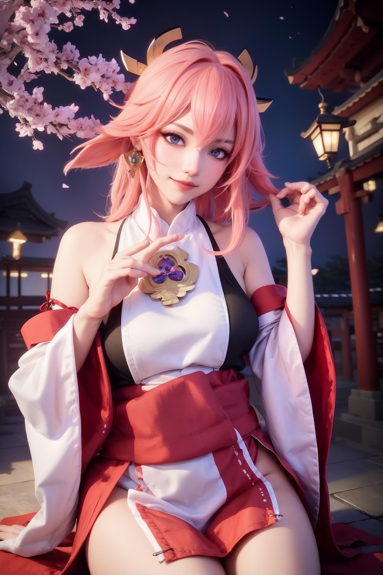 Yae Miko | Realistic Genshin LORA image by mmtrs