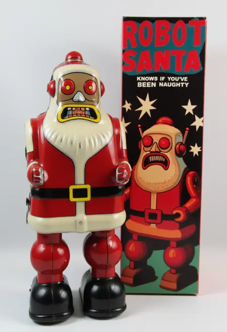 Wizard's Vintage Tin Toy Robots