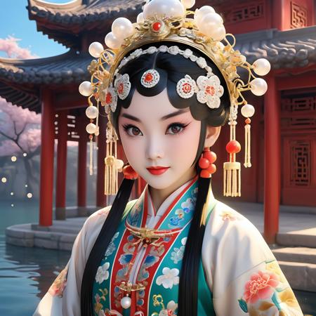 chibi chinese peking opera full body