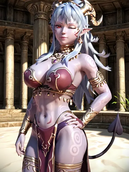 Asura's Wrath 3D Style - RealmRabbit