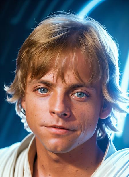 young mark hamill as child star, star wars, Stable Diffusion