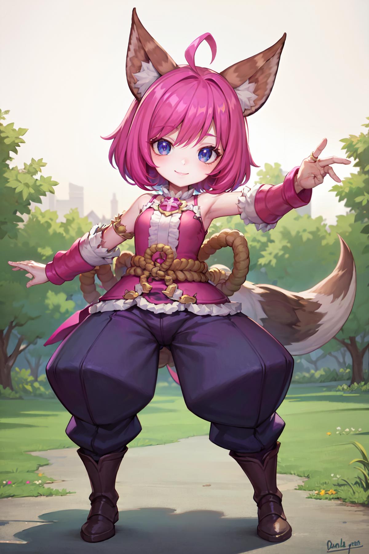 Nana - Feline Wizard (Mobile Legends) LoRA image by Darkreep