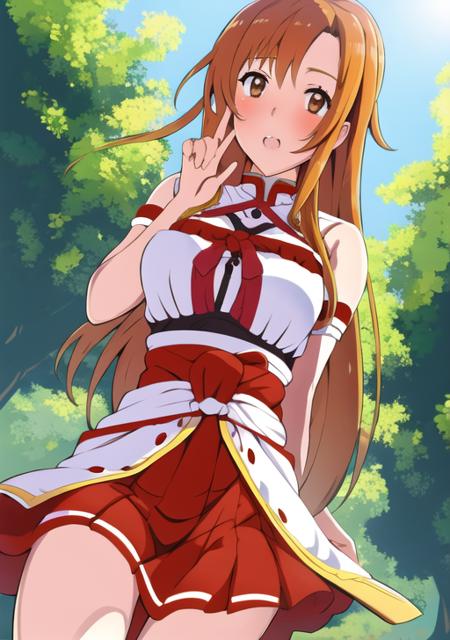 <lora:Asuna:0.45>, Asuna Yuuki, masterpeace, best quality, lightroom, natural, perfect,raw, intricate, high quality,  <lora:Borisu:1>, borisu