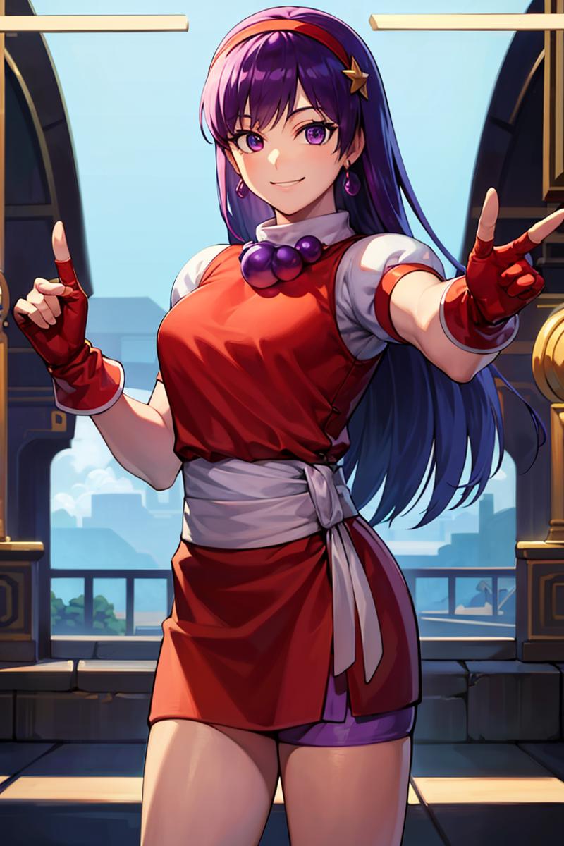 Athena Asamiya (King of Fighters) image by CitronLegacy