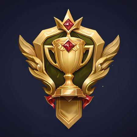 masterpiece, rank game icon,8k, <lora:rankgameicon_Hap_XL:1.6>, Icon set featuring a high-quality 3D vector-style golden cup, recognition award medal, UI elements for a game level up reward, guarantee medal with diploma-like aesthetics, a certified winner's shield emblem, and a customer prize crown, arranged in a digital render with ultra fine details, vivid colors, isometric perspective, and a breathtaking, ultra-realistic finish.ï¼