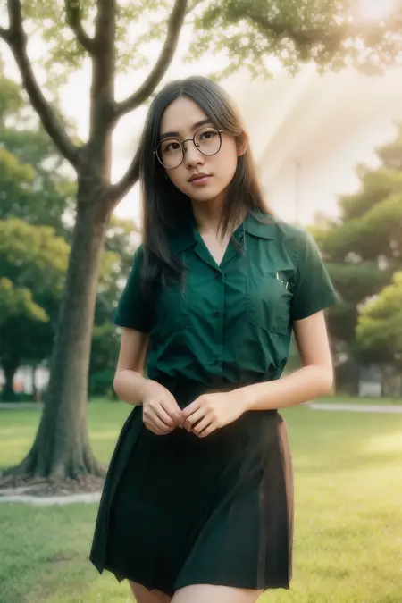Taipei High School girls uniform