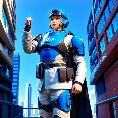 S.E.A.F. (Super Earth Armed Forces) Uniform  (Pony & Illus) Pony-v1.0