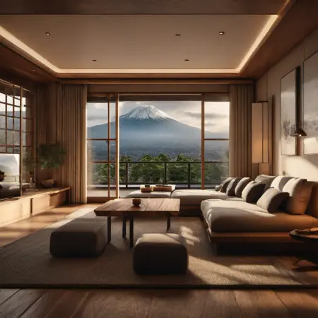 日式风室内设计风格(Japan style interior design style)