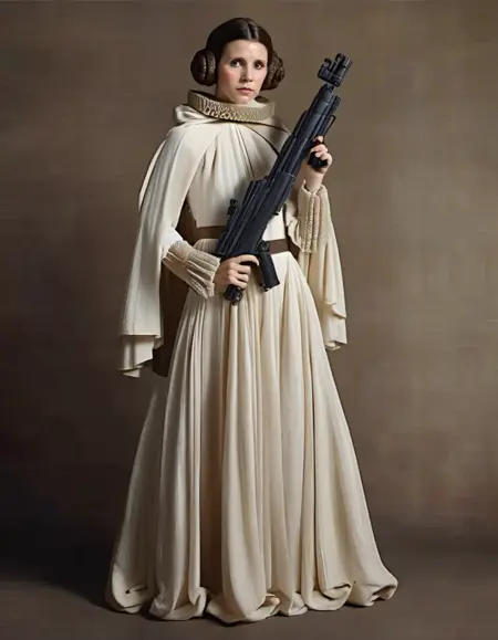 Flemish Superheroes portrait - Sacha Goldberger Style - SDXL 1.0