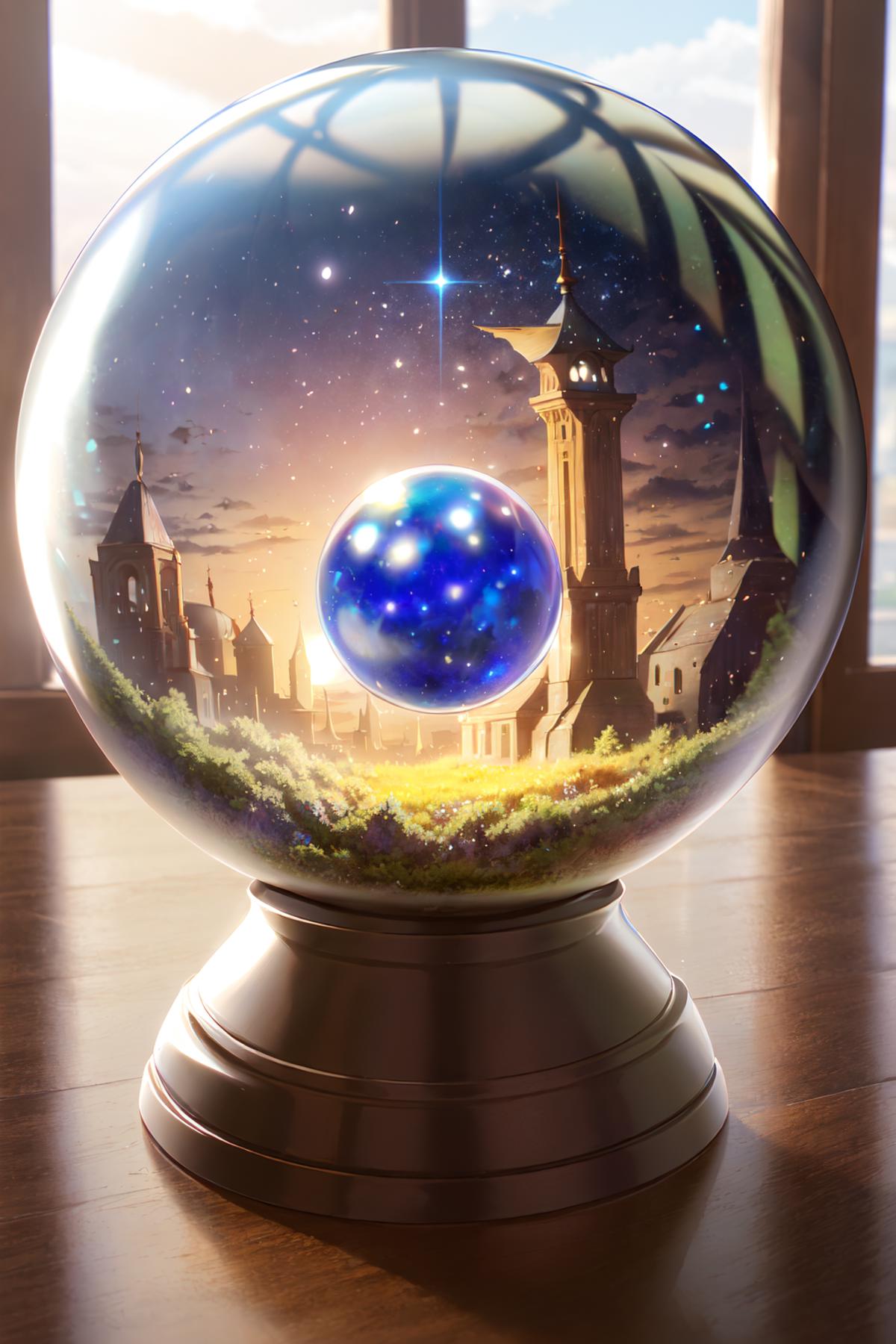 水晶球/Crystal ball image by chosen