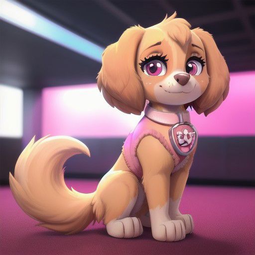 Skye // PawPatrol (LoRA) image by UnknownData