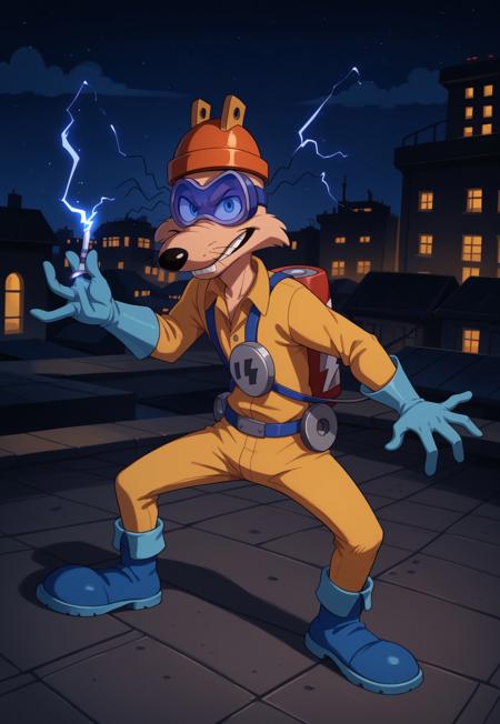Megavolt - Darkwing Duck [Pony/IL] Pony V2