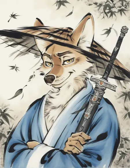 Pseudo Ink Wash for Furry (NoobAI-XL)