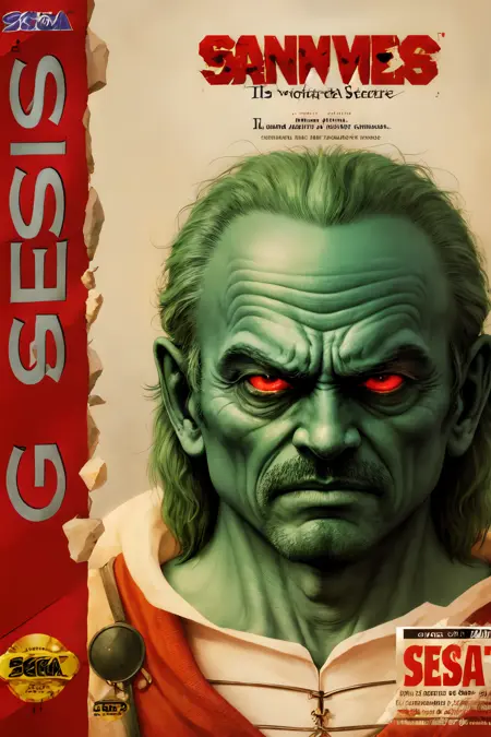 Sega Genesis box art (Usa)