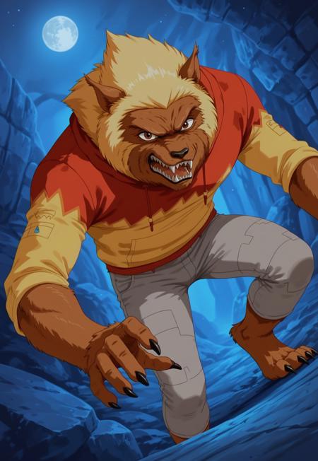 Martin Werewolf Form (Martin Mystery) V1