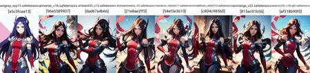 (masterpiece, best quality:1.2), intricate details, <lora:GoodHands-beta2:1>, <lora:lol_irelia1.2-000008:1>, irelia, 1girl, bodysuit, bare shoulders, forehead protector, hair ornament, armor