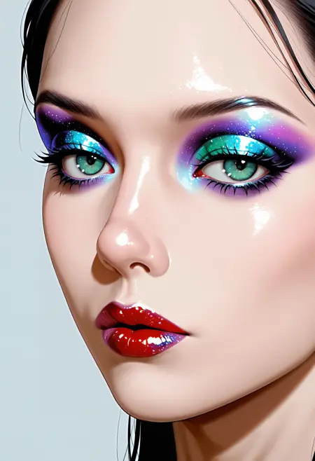 Metallic Makeup