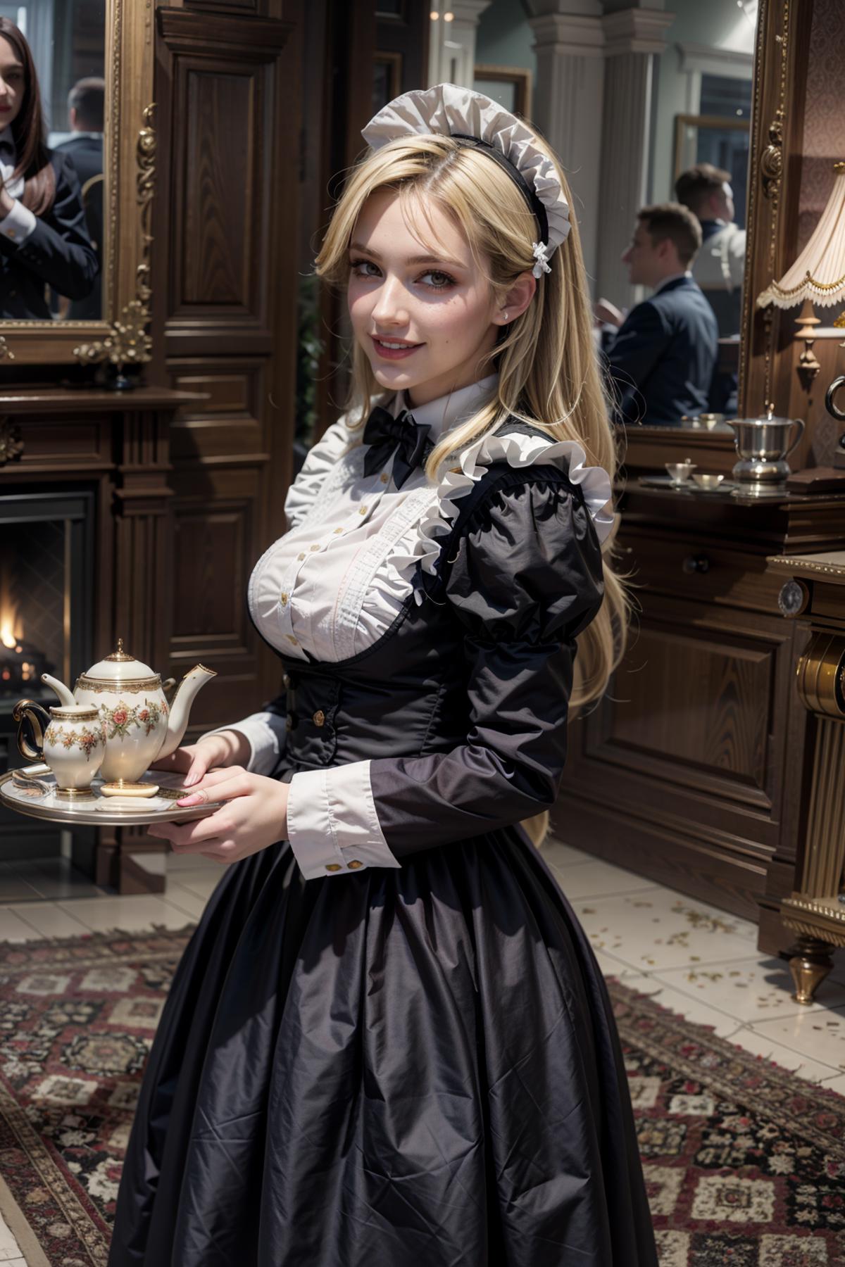 Victorian Maid Dress image by feetie