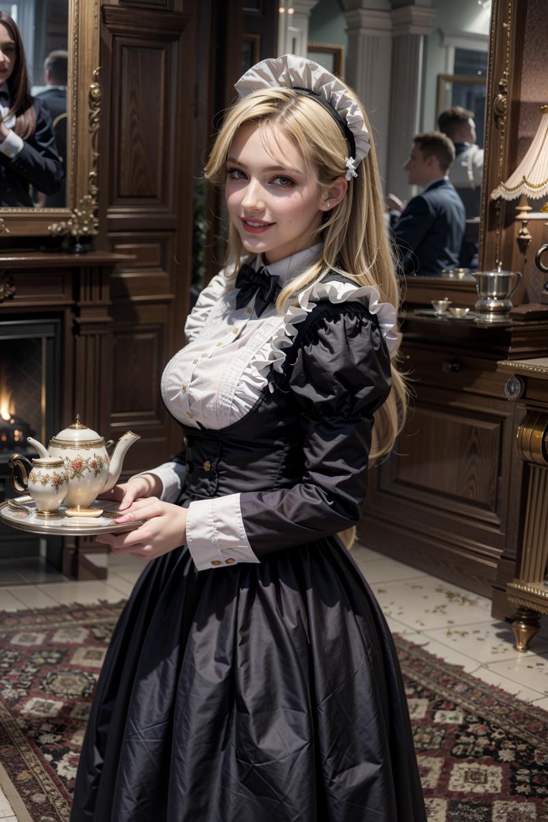 Victorian Maid Dress v1.0 Review Civitai