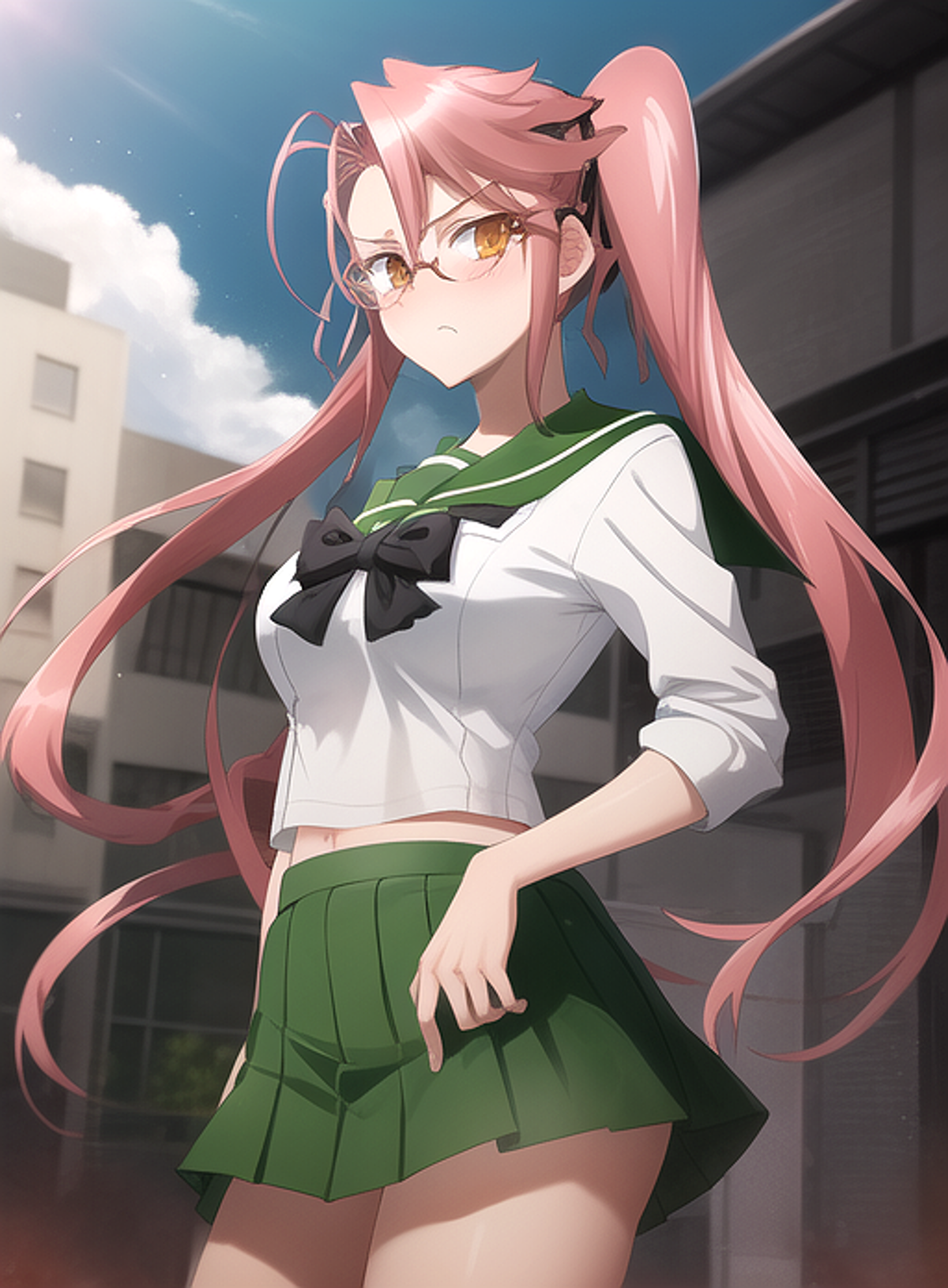 Saya Takagi from Highschool of the Dead