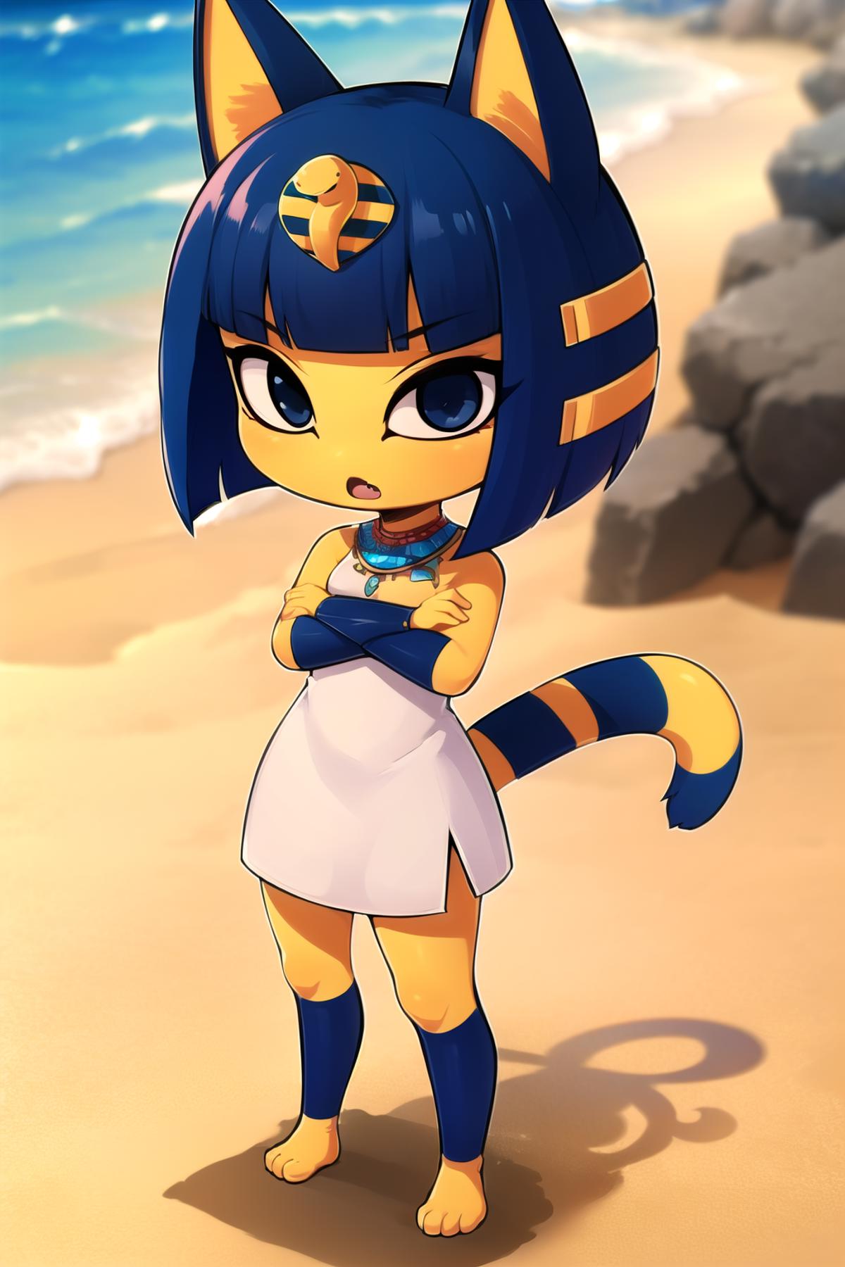 Ankha (animal crossing) image by Wolfdua