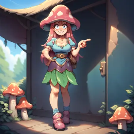 Mushroom Spar (Breath of Fire 2) - Character (PonyXL)