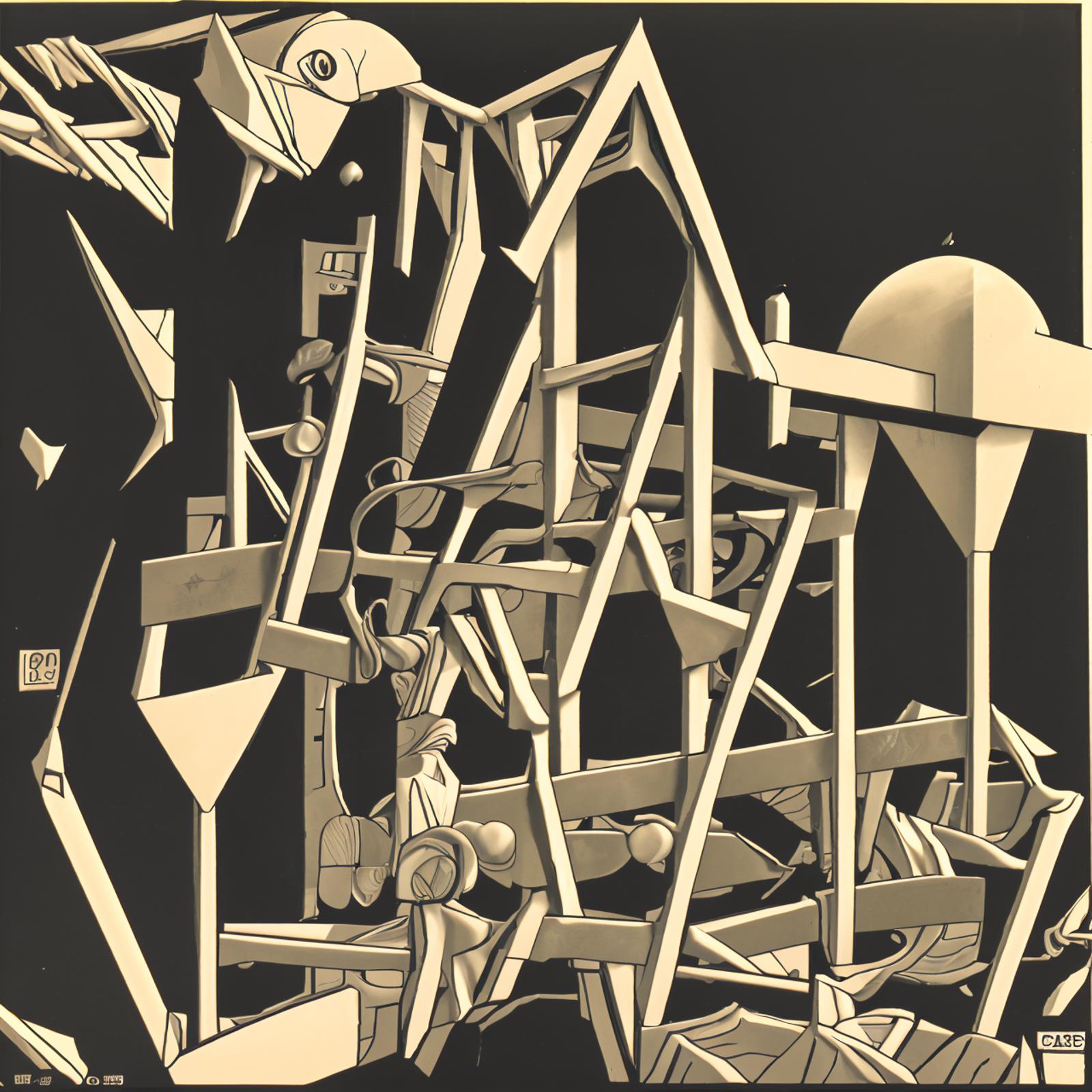 Escher illustrations image by zouguojun